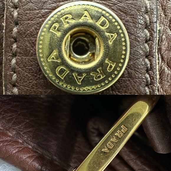 Elegant Brown Leather Women's Bag - Picture 16 of 17